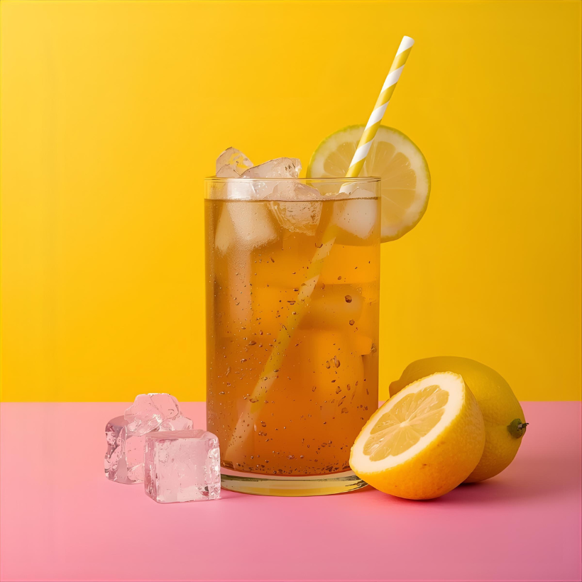 Naugh-Tea Brews Iced Chamomile Lemonbalm Cooler