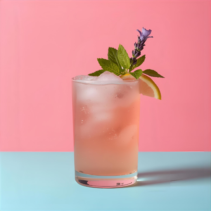 Naugh-Tea Brews Sweet Dreams Rosé Mocktail