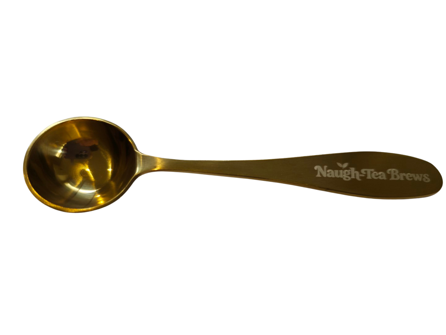 Naugh-Tea Brews Gold Measuring Spoon