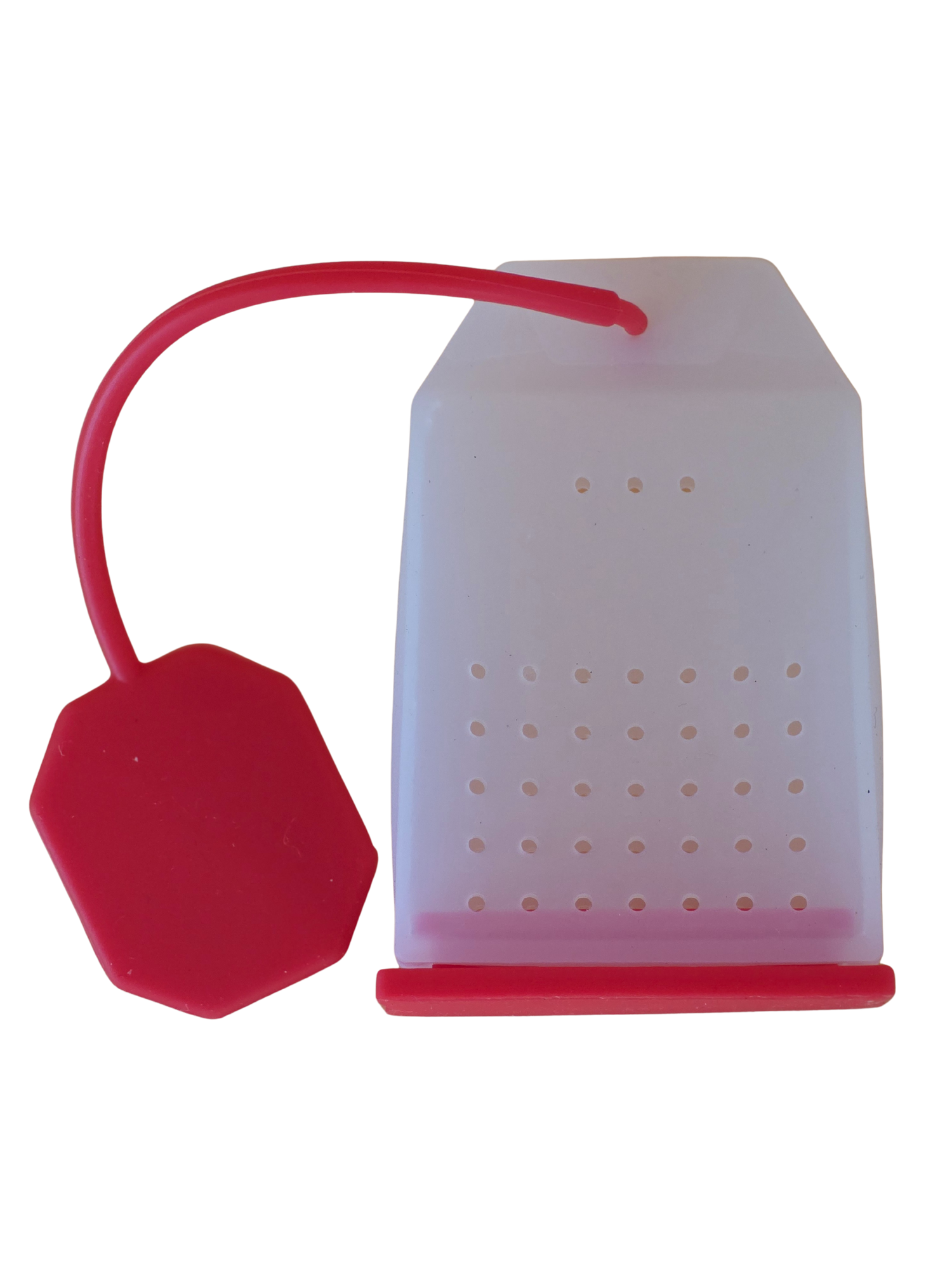 Naugh-Tea Brews Tea Bag Infuser Red