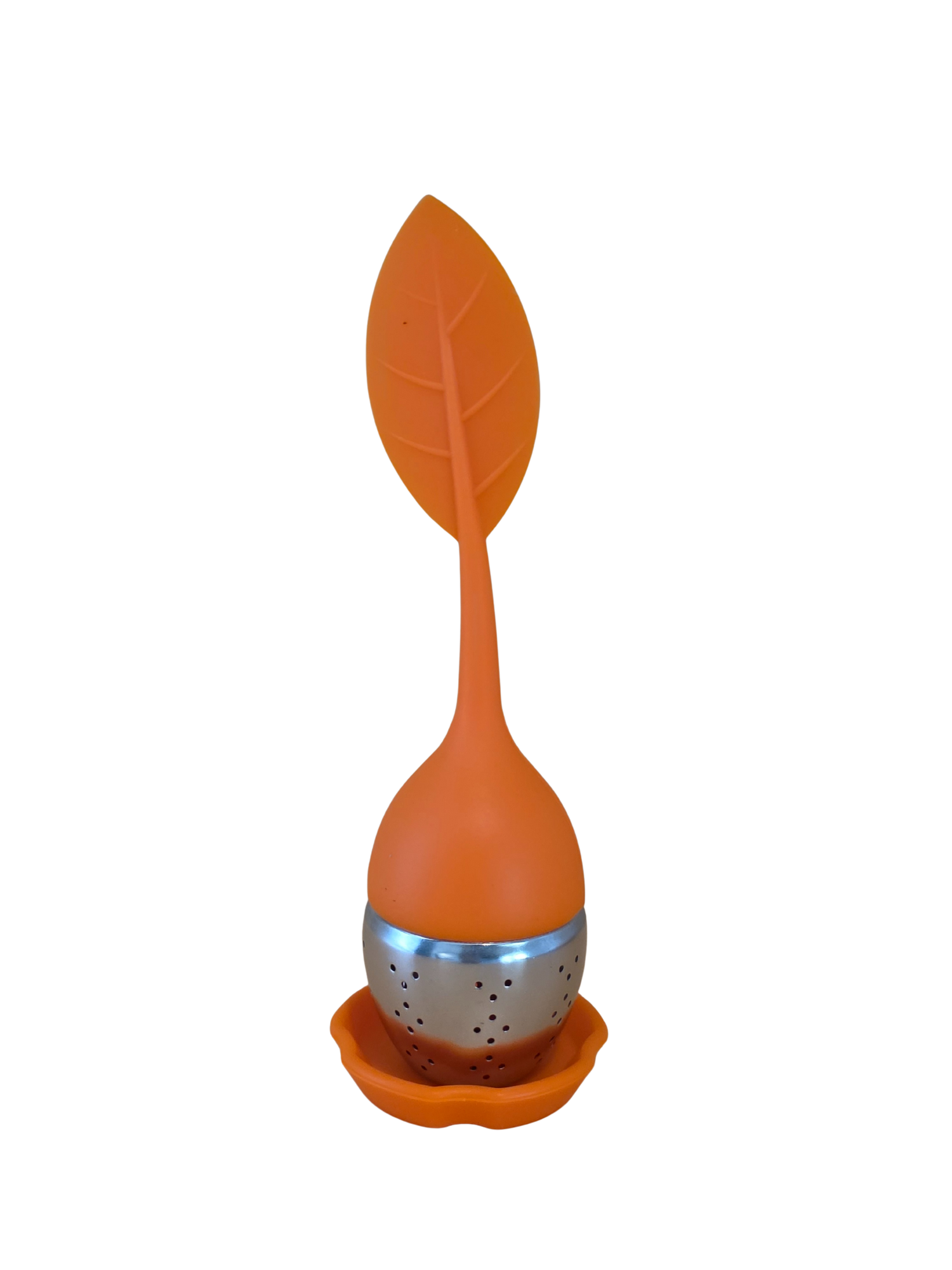 Naugh-Tea Brews Tea Leaf Infuser Orange