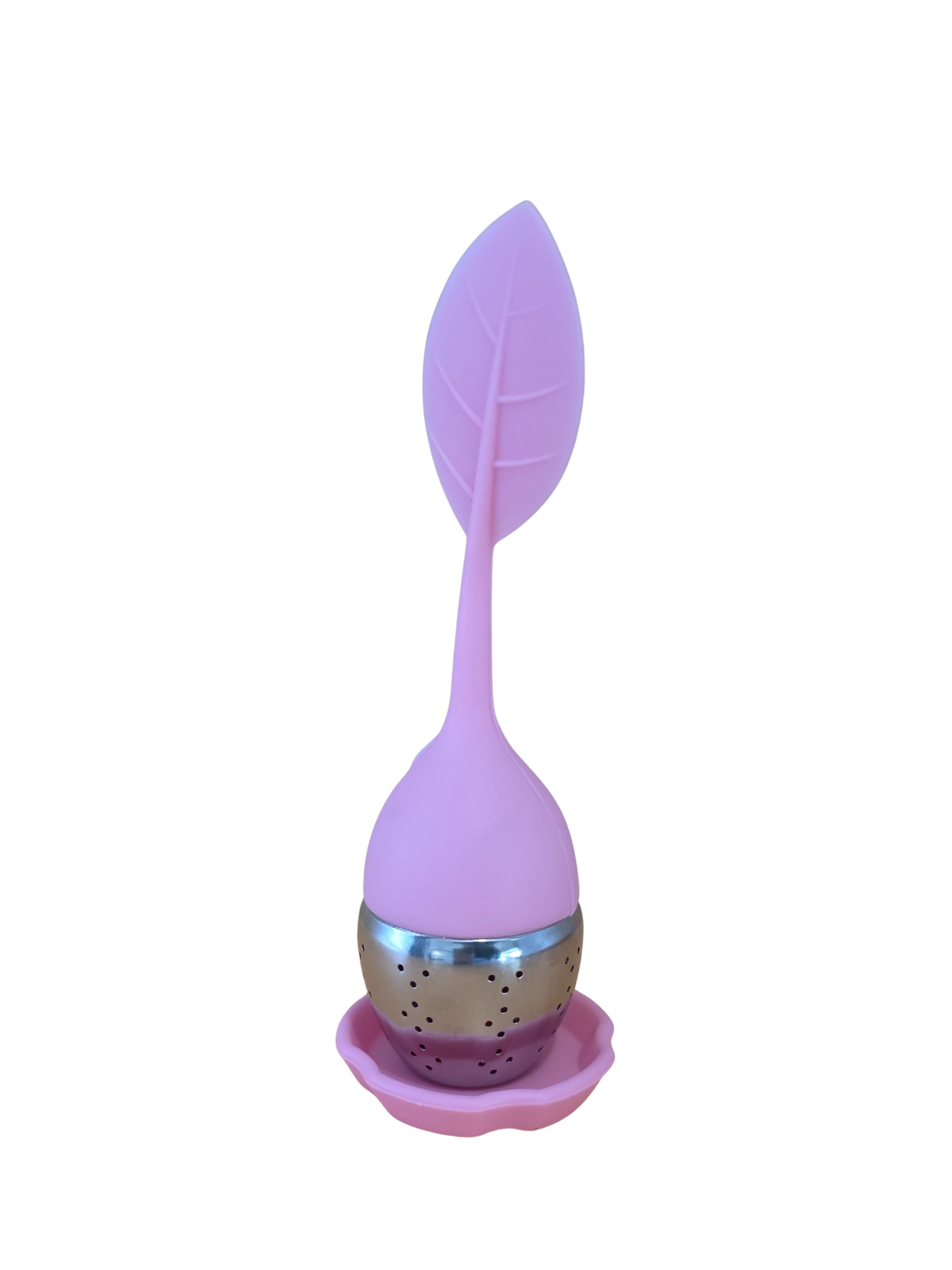 Naugh-Tea Brews Tea Leaf Infuser Pink