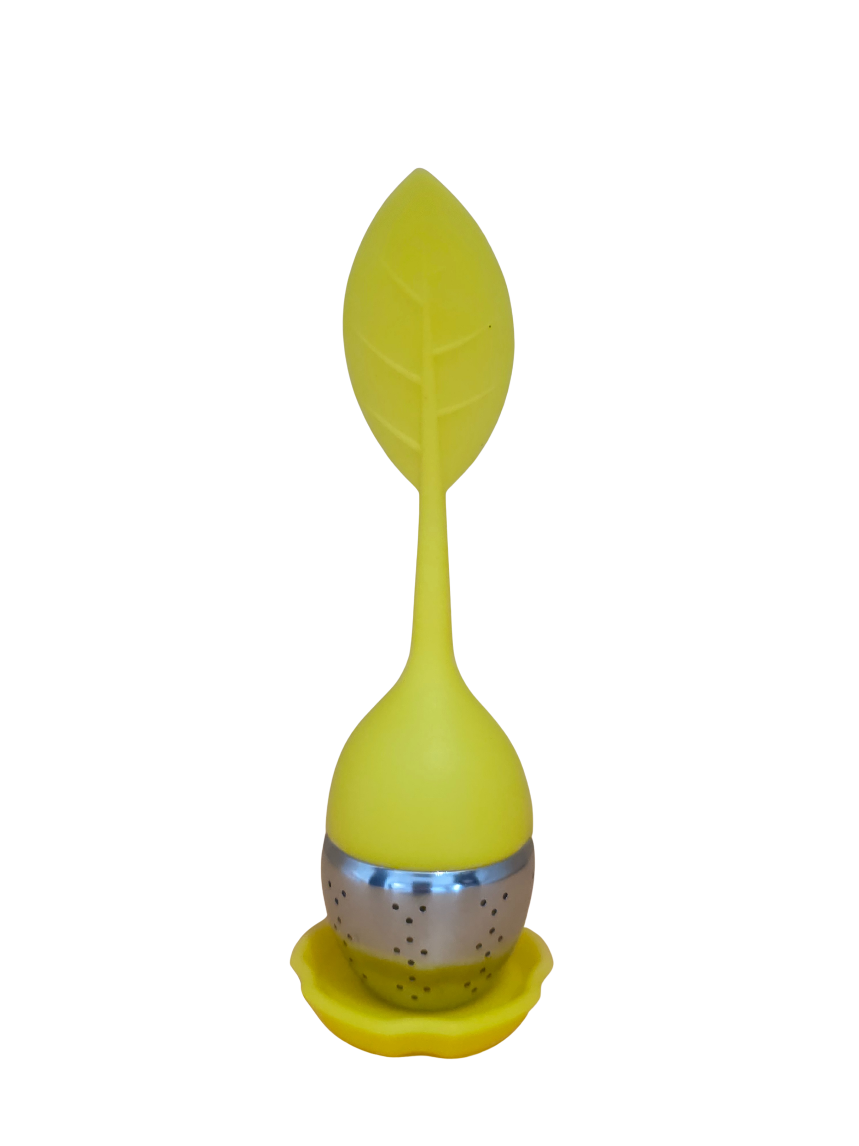 Naugh-Tea Brews Tea Leaf Infuser Yellow