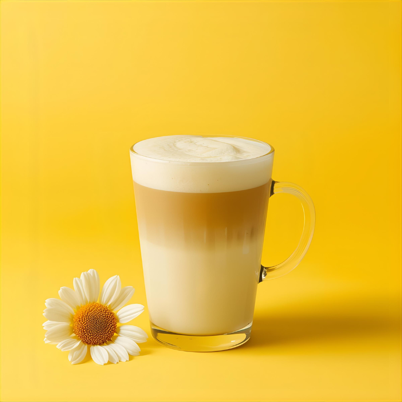 Naugh-Tea Brews Chamomile Lemonbalm Honey Frappe