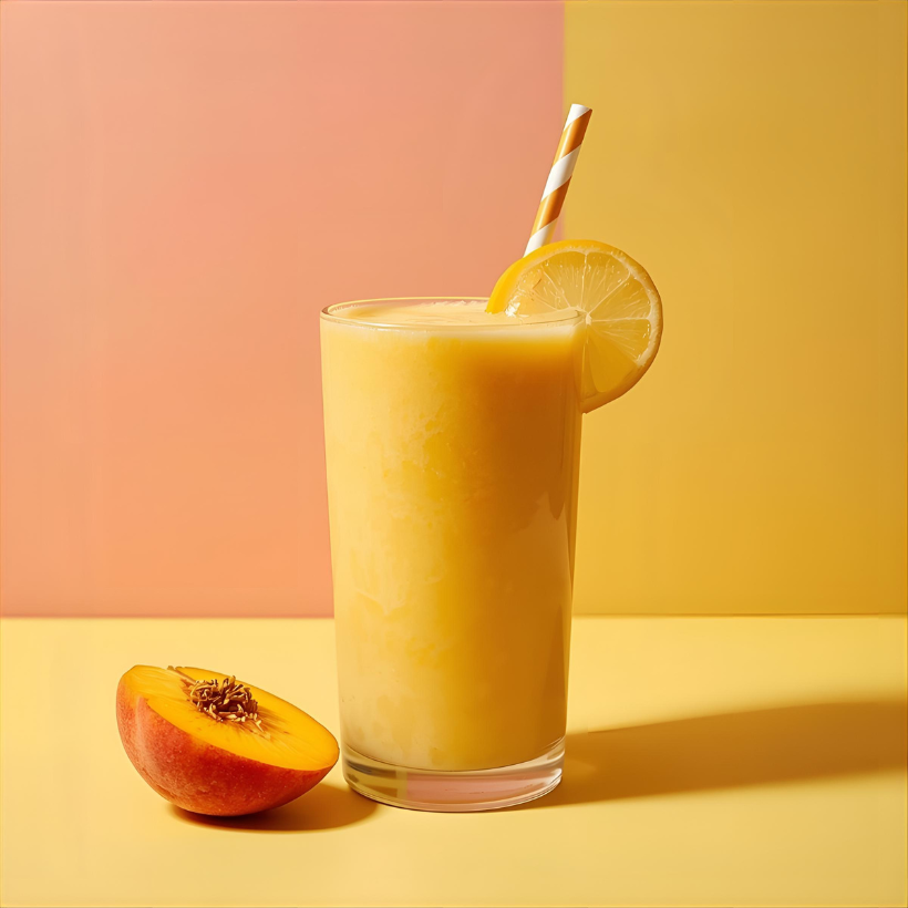 Naugh-Tea Brews Chamomile Lemonbalm Peach Smoothie