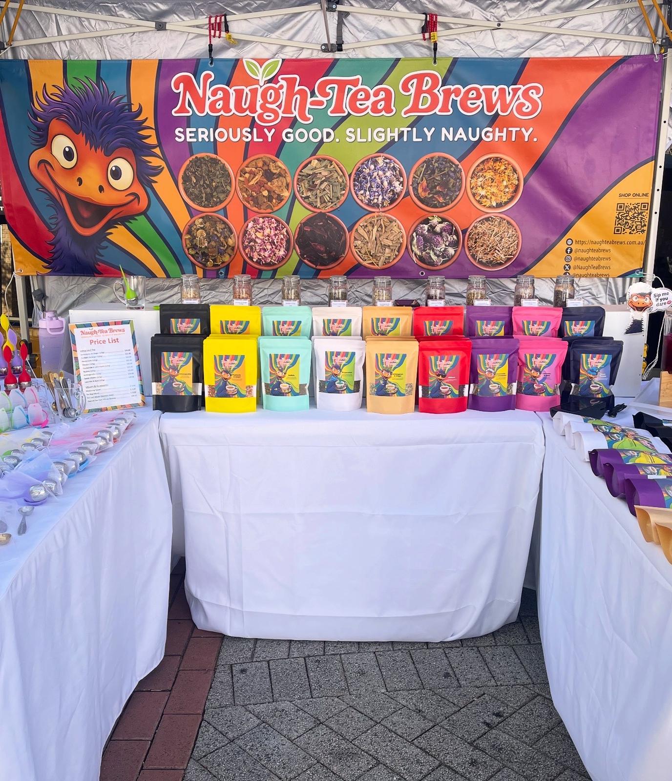 Naugh-Tea Brews Herbal Tea Perth