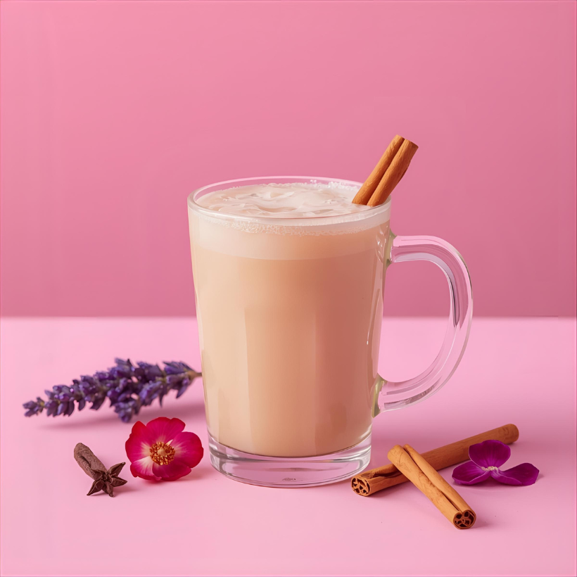 Naugh-Tea Brews Lavender Rose Chai