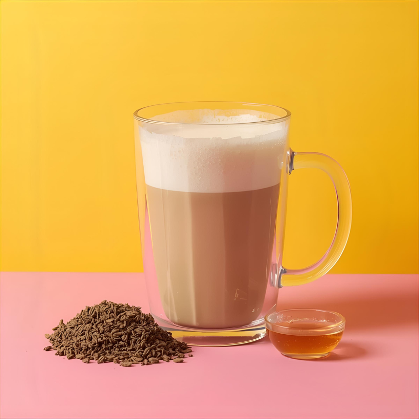 Naugh-Tea Brews Mullein Honey Latte