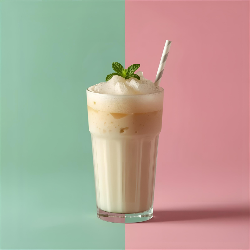 Naugh-Tea Brews Mullein Mint Frappe