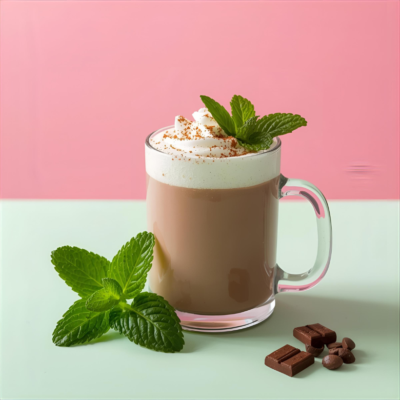 Naugh-Tea Brews Peppermint Hot Chocolate