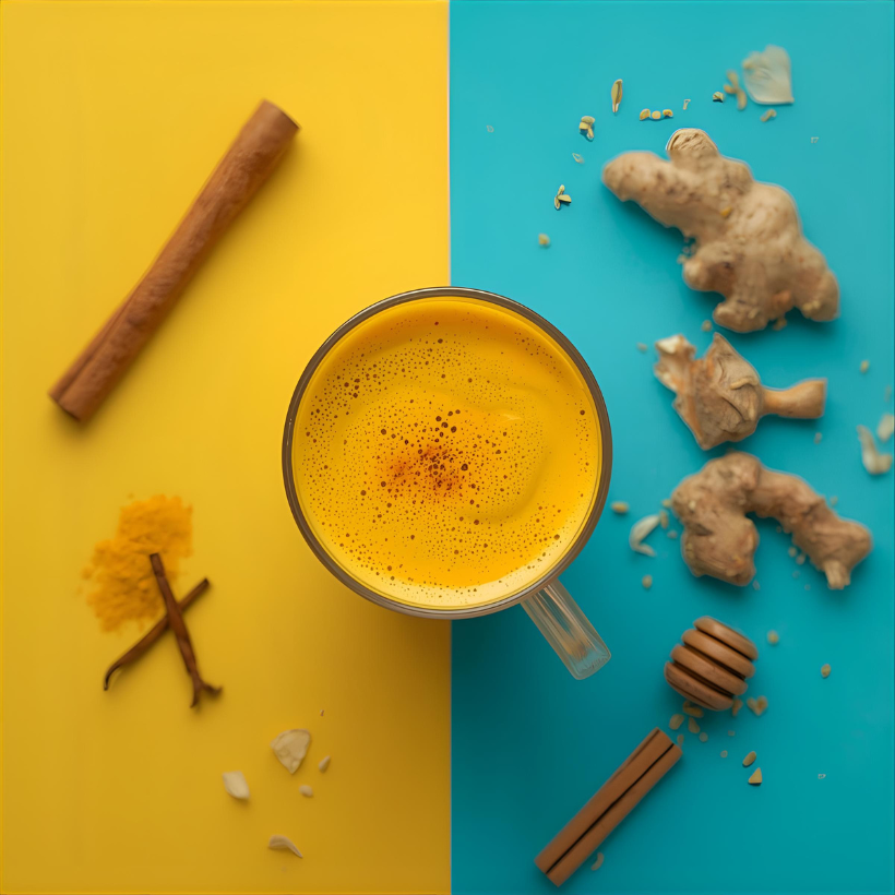 Naugh-Tea Brews Turmeric Ginger Chai