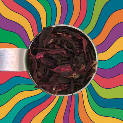 Naugh-Tea Brews Herbal Teas Hibiscus