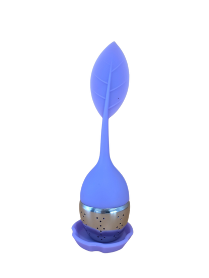 Naugh-Tea Brews Tea Leaf Infuser Purple