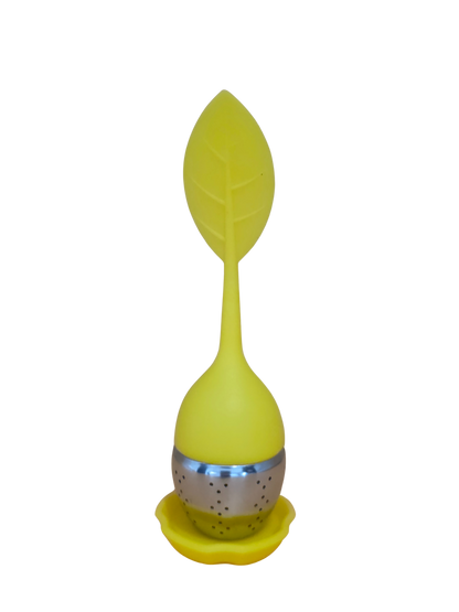Naugh-Tea Brews Tea Leaf Infuser Yellow
